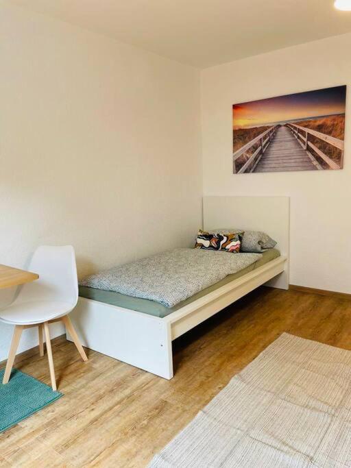 Schickes Messe Appartement Mitten In Essen Extérieur photo