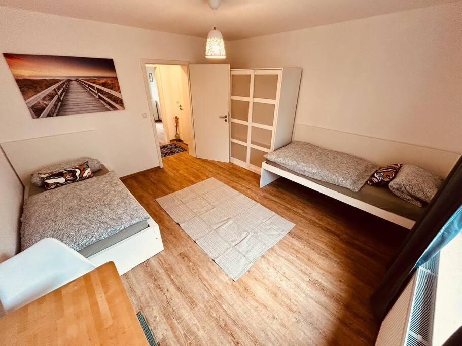 Schickes Messe Appartement Mitten In Essen Extérieur photo