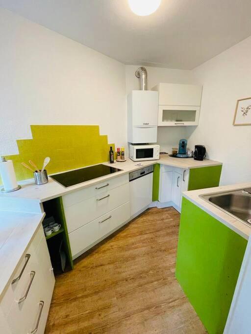 Schickes Messe Appartement Mitten In Essen Extérieur photo